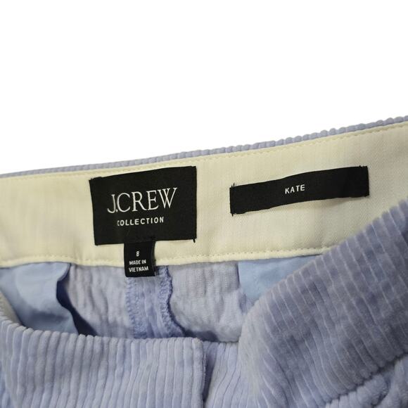 J.Crew Collection Kate Straight-Leg Pant in Italian Corduroy Medium 8 - Picture 4 of 9